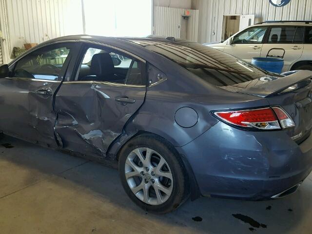 1YVHP82B895M04041 - 2009 MAZDA 6 S GRAY photo 9