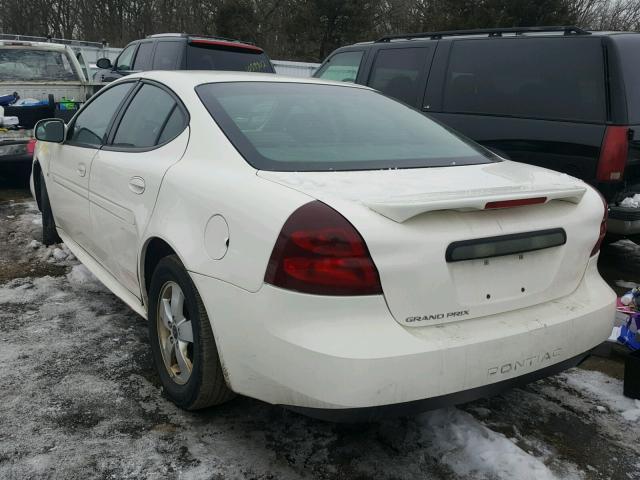 2G2WP552661230981 - 2006 PONTIAC GRAND PRIX WHITE photo 3