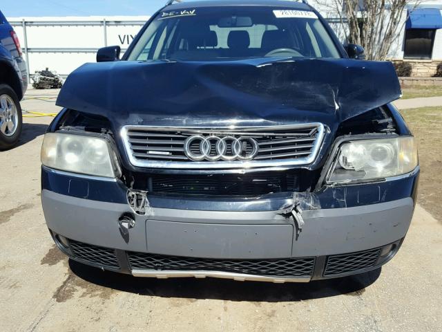 WA1YD64B85N000788 - 2005 AUDI ALLROAD BLACK photo 7