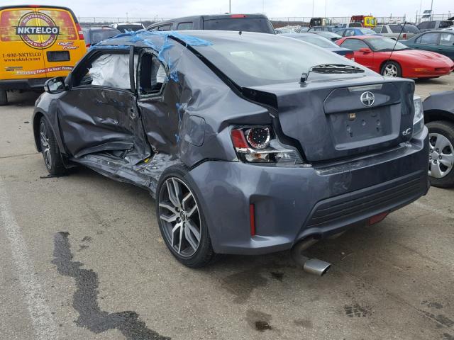 JTKJF5C72GJ017842 - 2016 TOYOTA SCION TC 灰色 照片 3