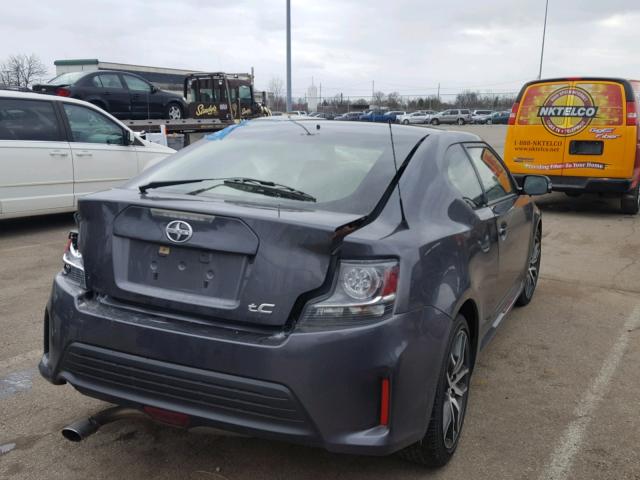 JTKJF5C72GJ017842 - 2016 TOYOTA SCION TC 灰色 照片 4