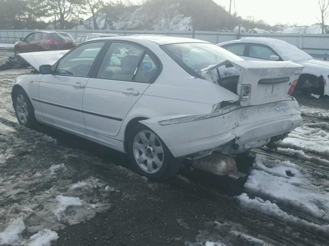 WBAEV33464KR30693 - 2004 BMW 325 I WHITE photo 3