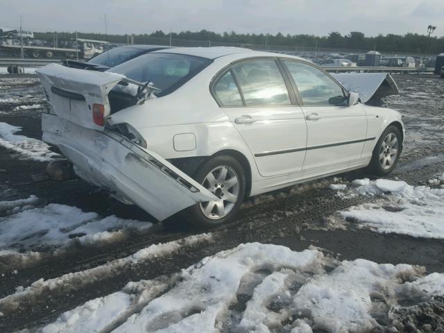 WBAEV33464KR30693 - 2004 BMW 325 I WHITE photo 4