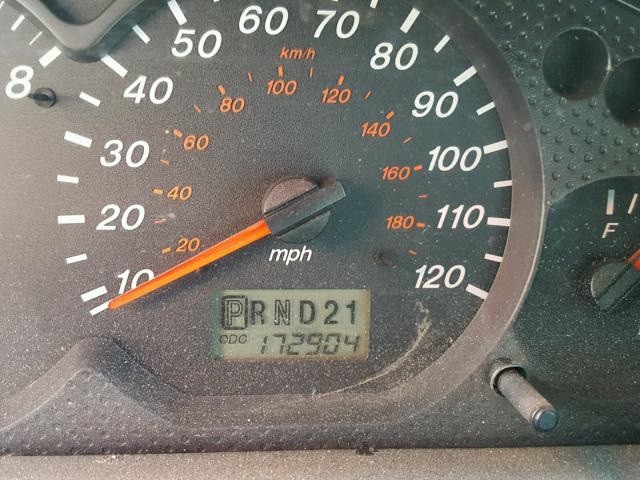 4F2CU09172KM32833 - 2002 MAZDA TRIBUTE LX SILVER photo 8