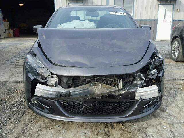 1C3CDFBB4FD422393 - 2015 DODGE DART SXT CHARCOAL photo 9