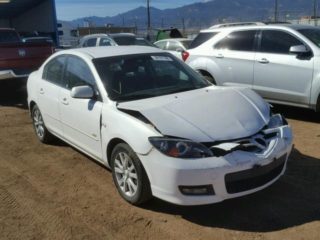 JM1BK323571714660 - 2007 MAZDA 3 S WHITE photo 1