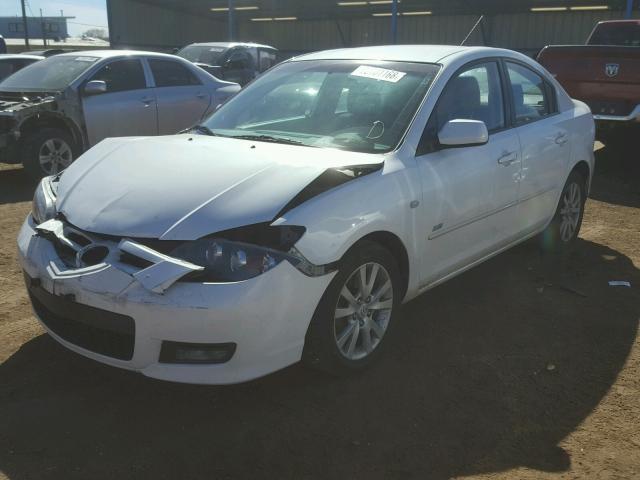 JM1BK323571714660 - 2007 MAZDA 3 S WHITE photo 2