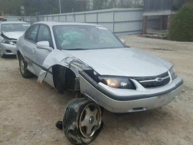 2G1WF52E549214324 - 2004 CHEVROLET IMPALA GRAY photo 1