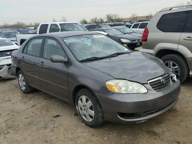 1NXBR32E75Z360130 - 2005 TOYOTA COROLLA CE GRAY photo 1