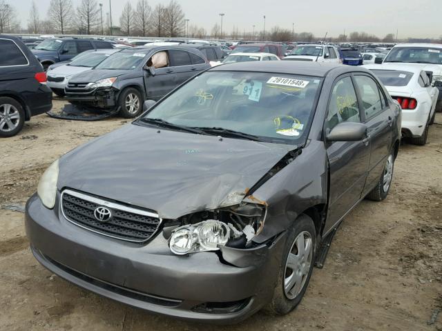 1NXBR32E75Z360130 - 2005 TOYOTA COROLLA CE GRAY photo 9