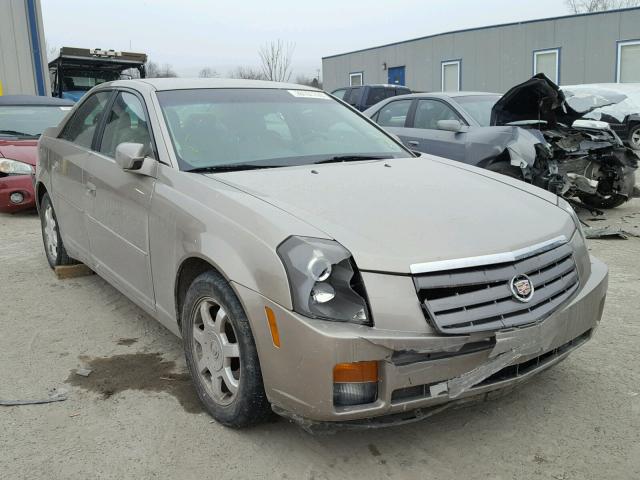 1G6DM57N530111915 - 2003 CADILLAC CTS TAN photo 1