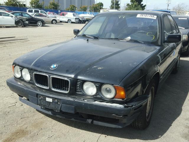 WBAHE6318RGF26313 - 1994 BMW 540 I AUTO BLACK photo 2