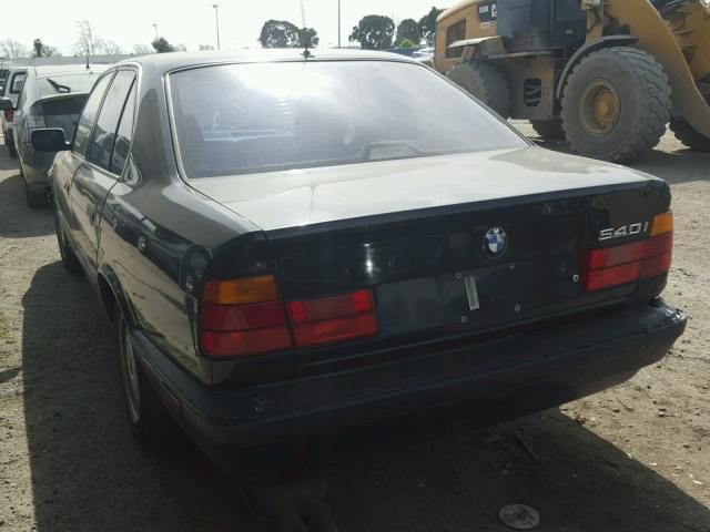 WBAHE6318RGF26313 - 1994 BMW 540 I AUTO BLACK photo 3