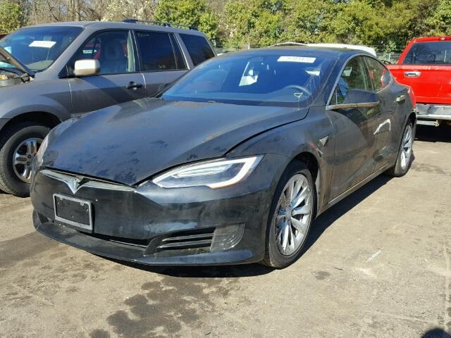 5YJSA1E15HF210457 - 2017 TESLA MODEL S BLACK photo 2