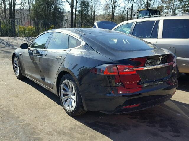 5YJSA1E15HF210457 - 2017 TESLA MODEL S BLACK photo 3
