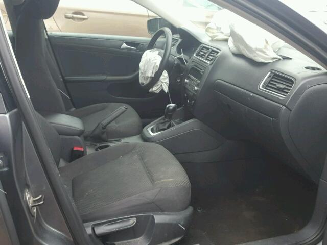 3VW2K7AJ6EM243316 - 2014 VOLKSWAGEN JETTA BASE 石墨色 照片 5