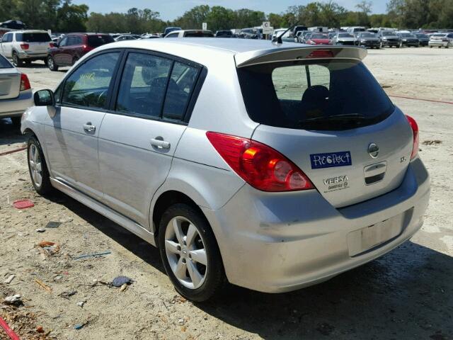 3N1BC1CP4AL365836 - 2010 NISSAN VERSA S SILVER photo 3