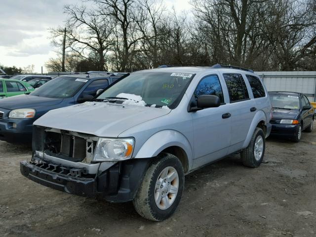 1D8HD38K08F103136 - 2008 DODGE DURANGO SX SILVER photo 2