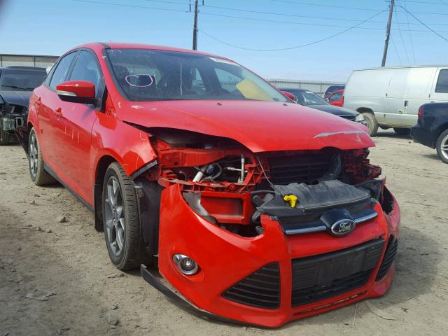 1FADP3F24EL122279 - 2014 FORD FOCUS SE RED photo 1