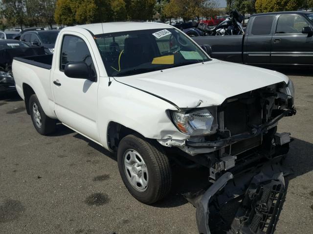 5TFNX4CN0DX020326 - 2013 TOYOTA TACOMA WHITE photo 1