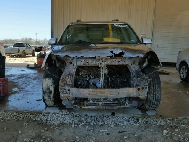 1GKER33718J128943 - 2008 GMC ACADIA SLT ვერცხლისფერი ფოტო 9