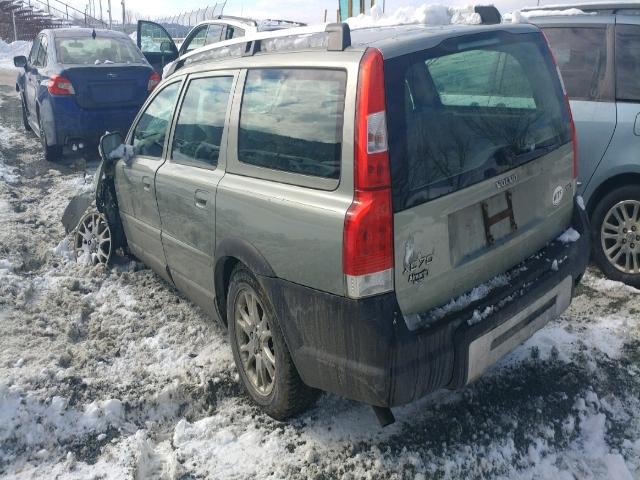 YV4SZ592871269297 - 2007 VOLVO XC70 GREEN photo 3