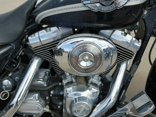 1HD1FRW1X3Y726976 - 2003 HARLEY-DAVIDSON FLHRCI BLACK photo 7