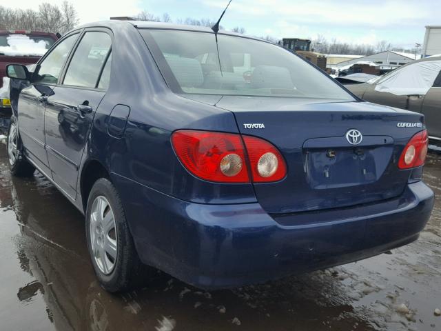 2T1BR32E08C921032 - 2008 TOYOTA COROLLA CE BLUE photo 3