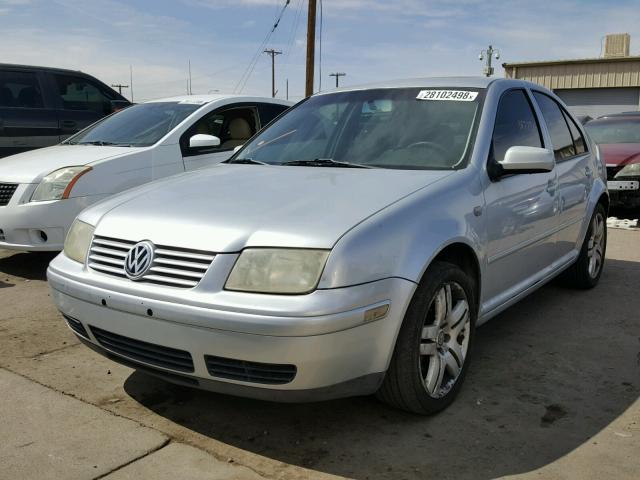 3VWSE69M02M069237 - 2002 VOLKSWAGEN JETTA GLS SILVER photo 2