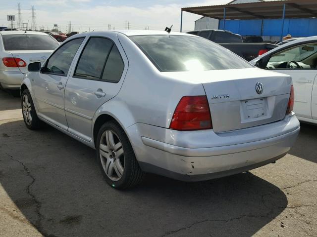 3VWSE69M02M069237 - 2002 VOLKSWAGEN JETTA GLS SILVER photo 3