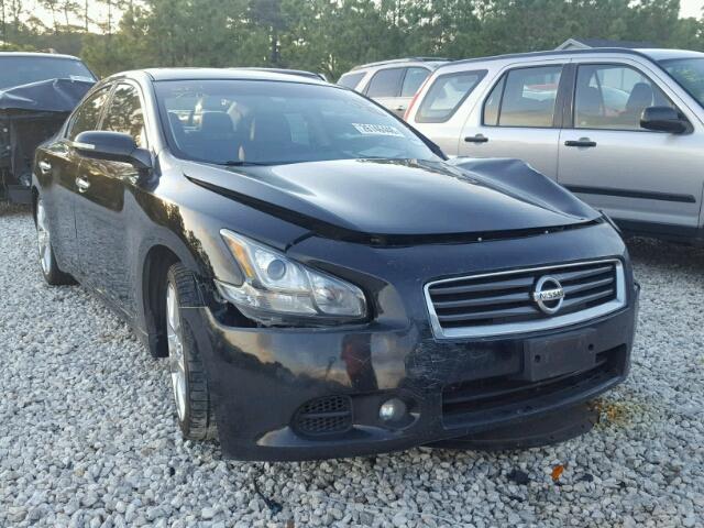 1N4AA5APXCC838068 - 2012 NISSAN MAXIMA S BLACK photo 1