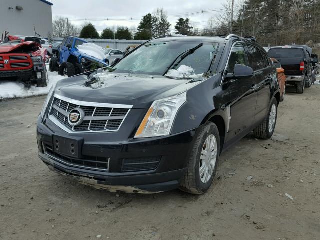 3GYFNDE30CS562865 - 2012 CADILLAC SRX LUXURY BLACK photo 2