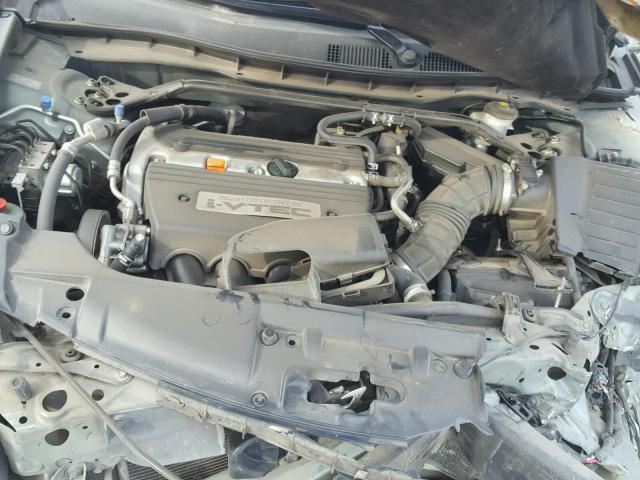 1HGCP26808A137335 - 2008 HONDA ACCORD EXL GREEN photo 7