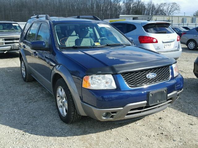 1FMZK02145GA11424 - 2005 FORD FREESTYLE BLUE photo 1