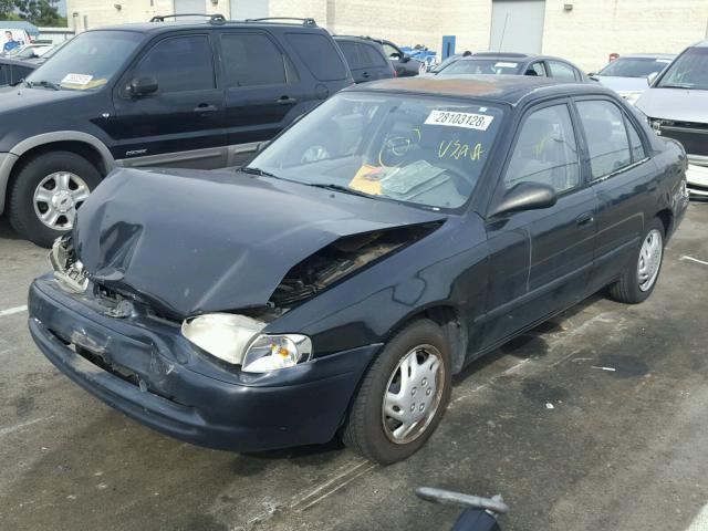 1Y1SK54802Z425115 - 2002 CHEVROLET GEO PRIZM 黑色 照片 2