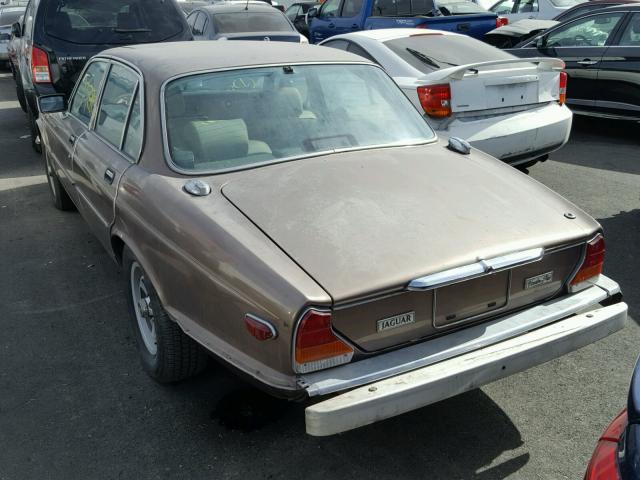 SAJAY1347GC439742 - 1986 JAGUAR XJ6 VANDEN BROWN photo 3