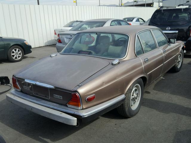 SAJAY1347GC439742 - 1986 JAGUAR XJ6 VANDEN BROWN photo 4