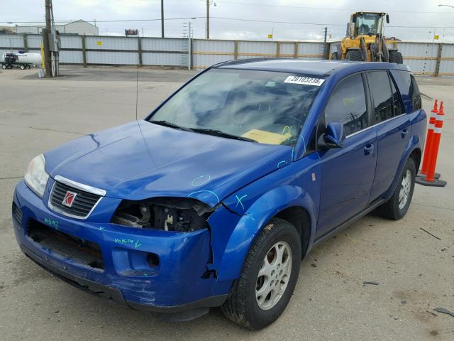 5GZCZ53486S834821 - 2006 SATURN VUE BLUE photo 2