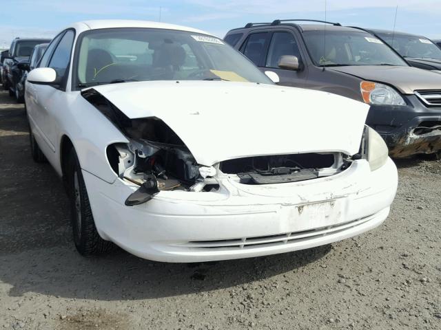 1FAFP53U83G260018 - 2003 FORD TAURUS SE WHITE photo 1