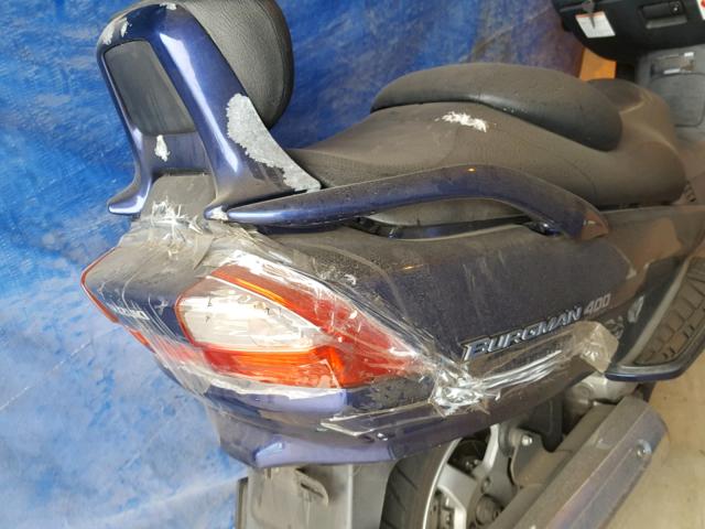 JS1CK43A852101456 - 2005 SUZUKI AN400 K3 BLUE photo 9