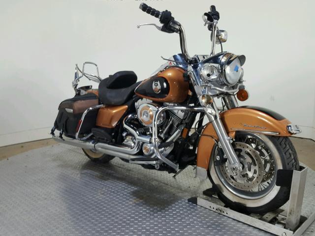 1HD1FR4428Y605458 - 2008 HARLEY-DAVIDSON FLHRC 105T ORANGE photo 2