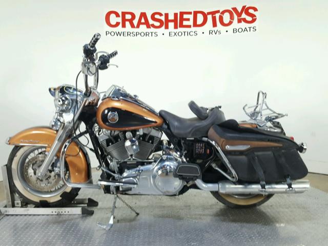 1HD1FR4428Y605458 - 2008 HARLEY-DAVIDSON FLHRC 105T ORANGE photo 5