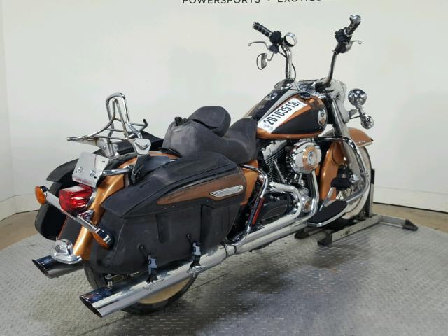 1HD1FR4428Y605458 - 2008 HARLEY-DAVIDSON FLHRC 105T ORANGE photo 8