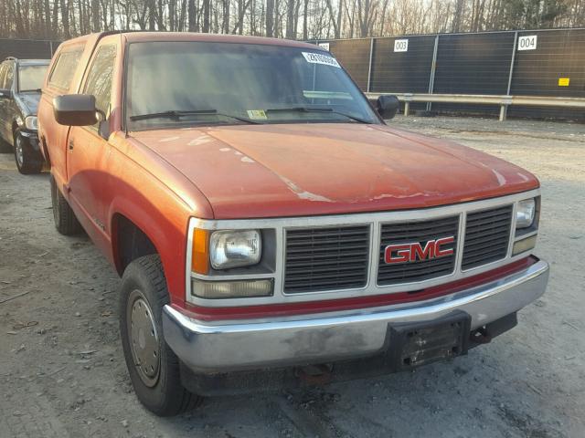 2GTEK14Z9L1536324 - 1990 GMC SIERRA K15 RED photo 1