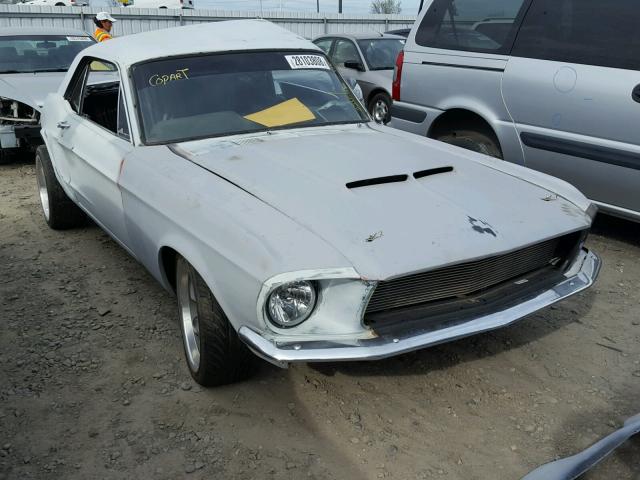 8R01T165086 - 1968 FORD MUSTANG GRAY photo 1