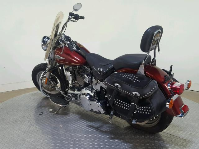 1HD1BW5149Y026259 - 2009 HARLEY-DAVIDSON FLSTC RED photo 6