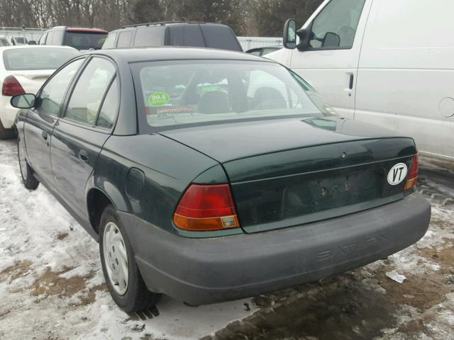 1G8ZF5289WZ303234 - 1998 SATURN SL GREEN photo 3