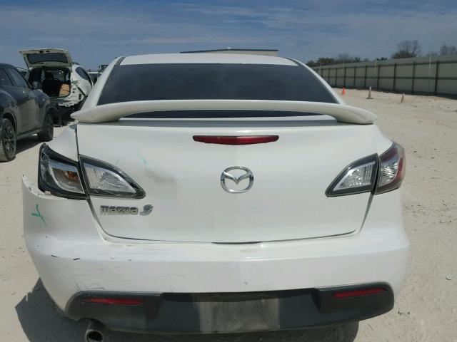 JM1BL1VF5C1501497 - 2012 MAZDA 3 I WHITE photo 9