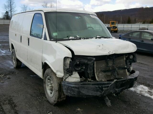 1GCWGFFF6F1251001 - 2015 CHEVROLET EXPRESS G2 WHITE photo 1