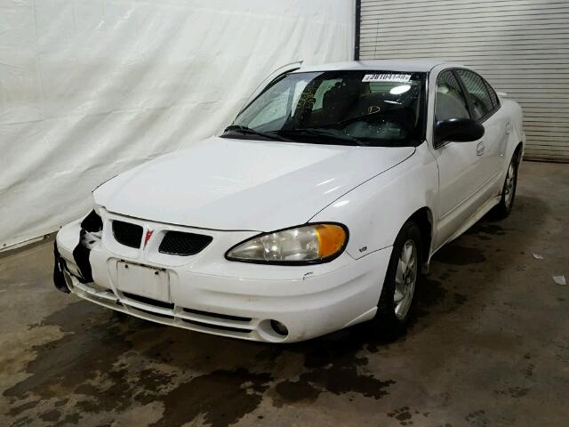 1G2NE52E35M157135 - 2005 PONTIAC GRAND AM S 白色 照片 2